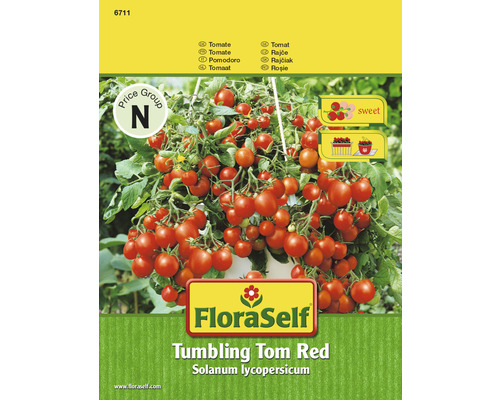 FLORASELF Cherrytomaat tom red FLORASELF Cherrytomaat tom red