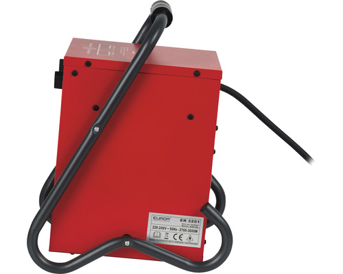 Elektrische kachel met draagframe