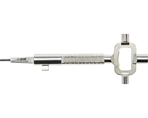 Radiatorkraansleutel van metaal