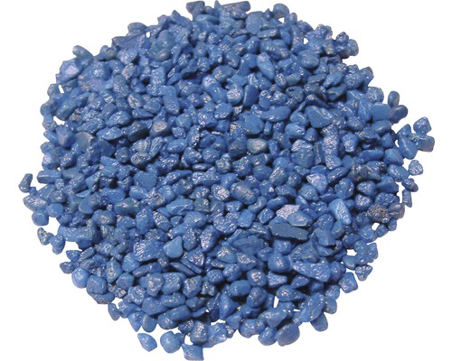 Aquariumgrind 2 - 3 mm blauw 2,5 kg