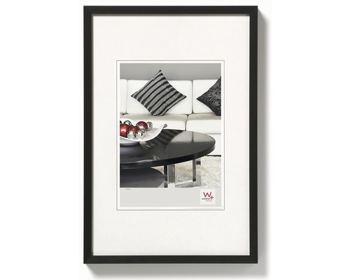 WALTHER DESIGN Fotolijst aluminium Chair zwart 10x15 cm