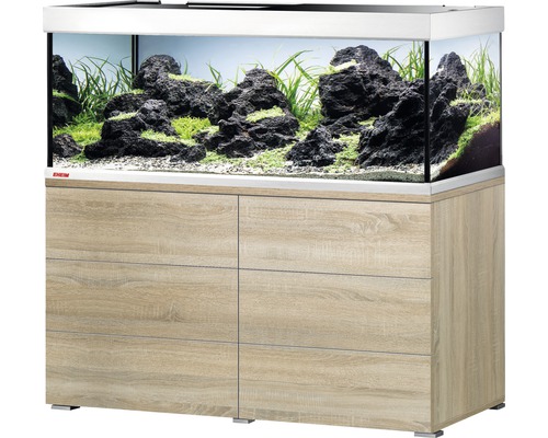 EHEIM Aquariumcombinatie Proxima 325 L classic met LED-verlichting en onderkast eiken 131x51x132 cm EHEIM Aquariumcombinatie Proxima 325 L classic met LED-verlichting en onderkast eiken 131x51x132 cm