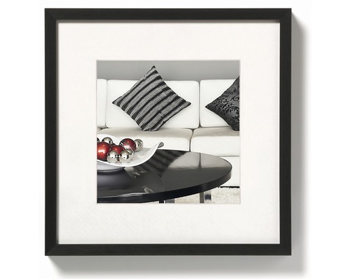 WALTHER DESIGN Fotolijst aluminium Chair zwart 30x30 cm