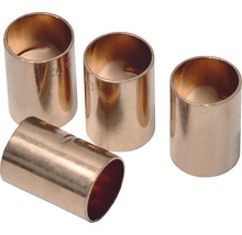 Soldeerfitting sok roodkoper 15 mm 4 stuks-thumb-0 Soldeerfitting sok roodkoper 15 mm 4 stuks-thumb-0
