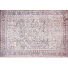 Vloerkleed met bloemmotief en rand