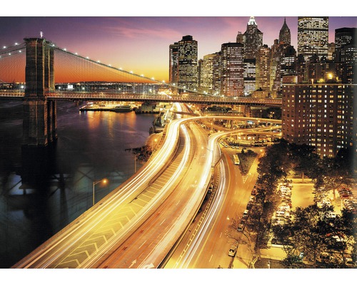 KOMAR Fotobehang papier 8-516 NYC Lights 368x254 cm