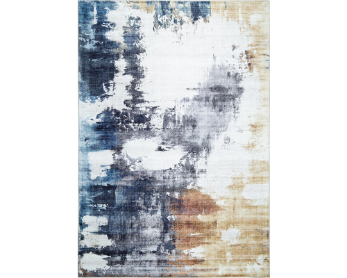 Vloerkleed Miami blauw/geel 160x230 cm-0