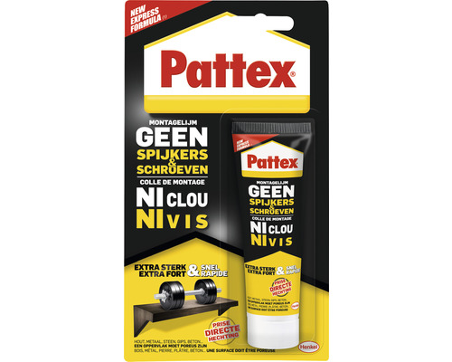 PATTEX Geen spijkers & schroeven montagelijm 50 g