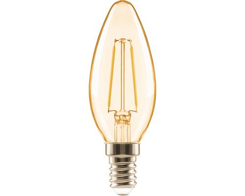 FLAIR LED Filament lamp E14/2W C35 amber