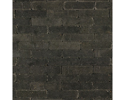 EXCLUTON Abbeystone waalformaat getrommeld nero 20x5x7 cm