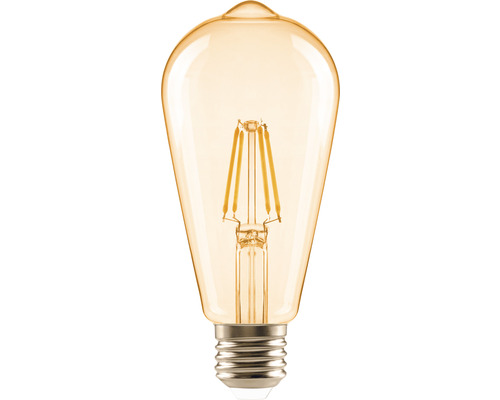 FLAIR LED lamp E27/4W ST64 warmwit amber