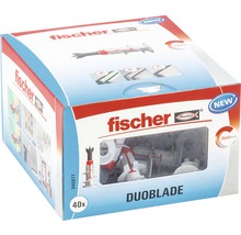 Fischer Duoblade pluggen, 40 stuks, in verpakking