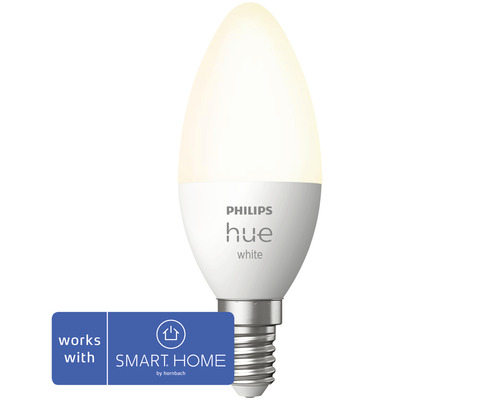 PHILIPS Hue White LED-lamp E14/5,5W B39 warmwit-0