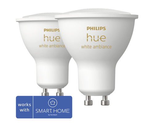 Hue gu10 deals ambiance white