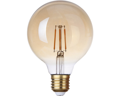 FLAIR LED lamp E27/4W G95 warmwit amber