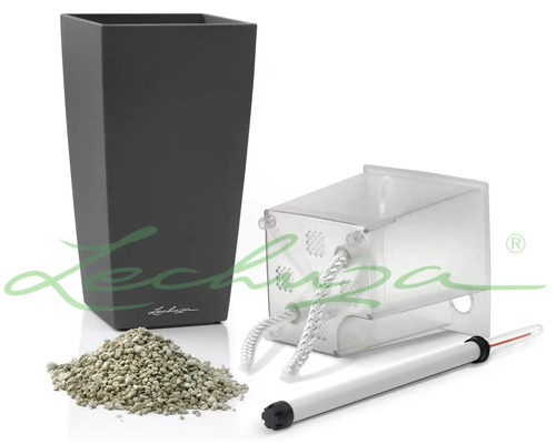 Lechuza Cube plantenbak met irrigatieset en accessoires