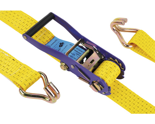 Spanband met ratel en haken