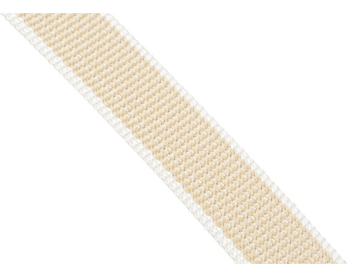 MAMUTEC Rolluikband beige 15 mm, meterwaren