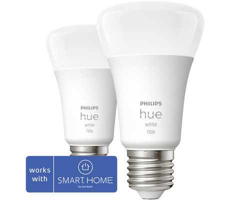 Twee Philips Hue White 1100 lampen