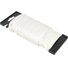Wit nylonkoord op zwarte hanger