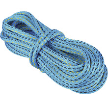 Opgerolde kabel van synthetisch materiaal