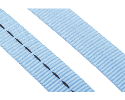 MAMUTEC Band polyester 25 mm blauw, meterwaren