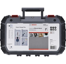 Bosch Power Change Plus universele set, 11-delig, voor hout en metaal, in gereedschapskoffer