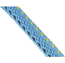 Blauw touw van synthetisch materiaal