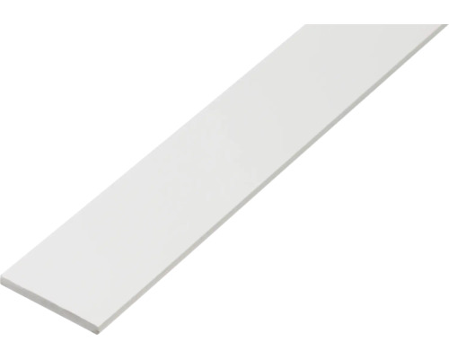 KAISERTHAL Platte stang 30x3 mm kunststof wit 100 cm KAISERTHAL Platte stang 30x3 mm kunststof wit 100 cm
