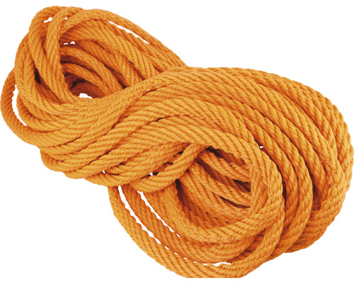 MAMUTEC Touw Paraloc polypropyleen Ø 10 mm oranje, 20 m Kluwen van touw van natuurlijke vezels