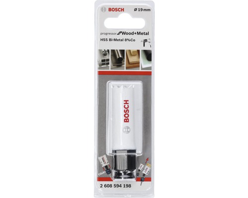 Bosch Progressor gatenzaag, 19 mm diameter, geschikt voor hout en metaal