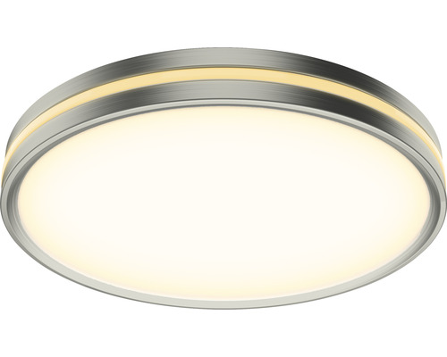 Ronde metalen plafondlamp met geïntegreerde led