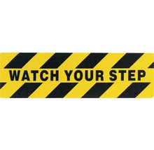 ROXOLID Zelfklevende antislipmat 'watch your step' geel 50x15 cm-thumb-0