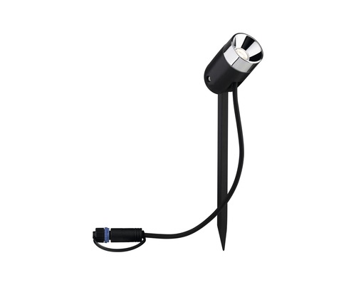 Tuinspot met grondspies en kabel