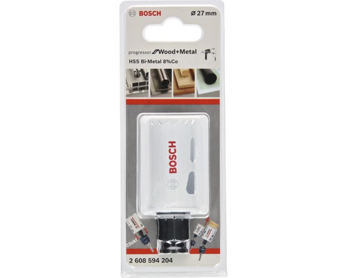 Bosch gatzagen met een diameter van 27 mm in verpakking