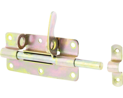 Metalen grendel met tegenstuk