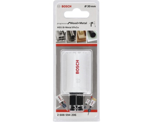Bosch Progressor gatenzaag voor hout en metaal, diameter 30 millimeter