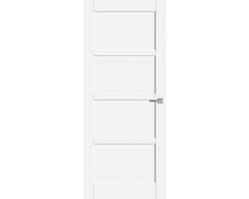 PERTURA Binnendeur retro 603 opdek links wit gegrond 83x201,5 cm