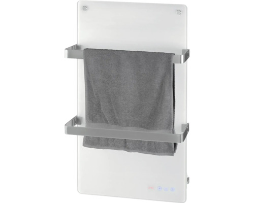 Handdoekradiator met handdoek