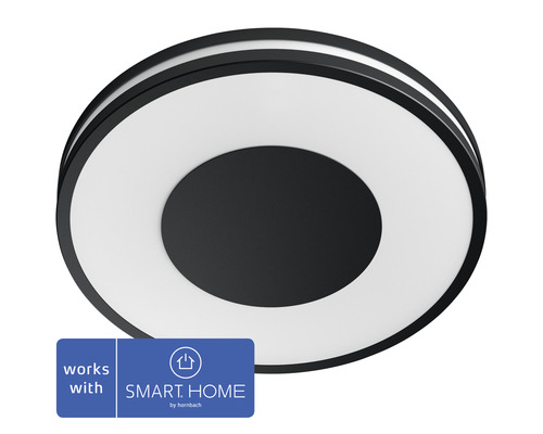 PHILIPS Hue White Ambiance LED plafondlamp Being zwart PHILIPS Hue White Ambiance LED plafondlamp Being zwart