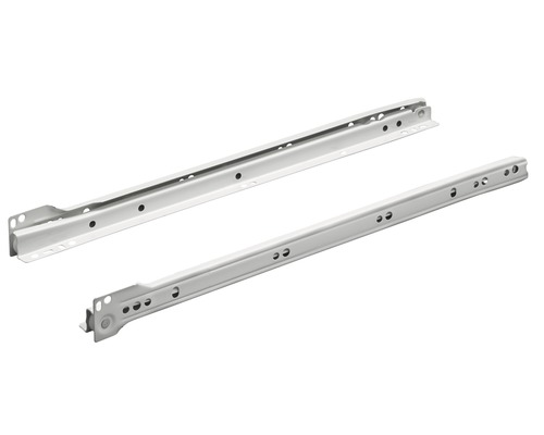 HETTICH Rolgeleider FR302 300 mm wit, 2 stuks