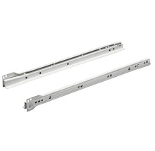 HETTICH Rolgeleider FR302 350 mm wit, 2 stuks
