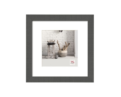 WALTHER DESIGN Fotolijst hout Home grijs 40x40 cm