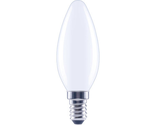 FLAIR LED lamp E14/2W C35 daglicht wit mat