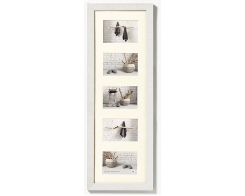 WALTHER DESIGN Collagelijst Home wit voor 5 foto's 10x15 cm