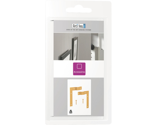 Arti Teq accessoire set met hoeken en schroeven in verpakking