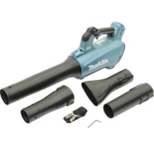 Makita accu bladblazer met verschillende mondstukken