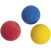 KARLIE Soft rubberen bal in verschillende kleuren Ø 7 cm