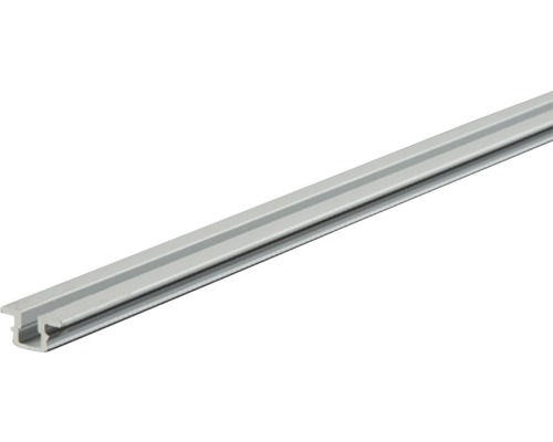 HETTICH SlideLine 1plus - Loop- en geleidingsprofiel 2000 mm zilver (max. 30 kg)