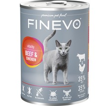 FINEVO Kattenvoer nat Vitality rund en kip 400 g-thumb-0